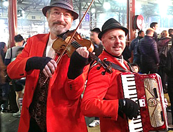 Accordion and Violin Duo